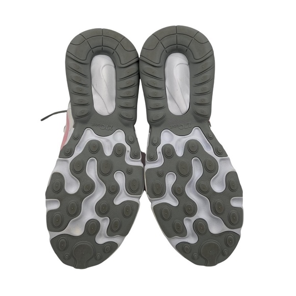 Nike Air Max 270 React GS White Pink Sneakers Size 6 Youth - Picture 7 of 7